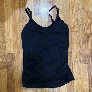 NEW Black Nursing Tank with built in bra XL